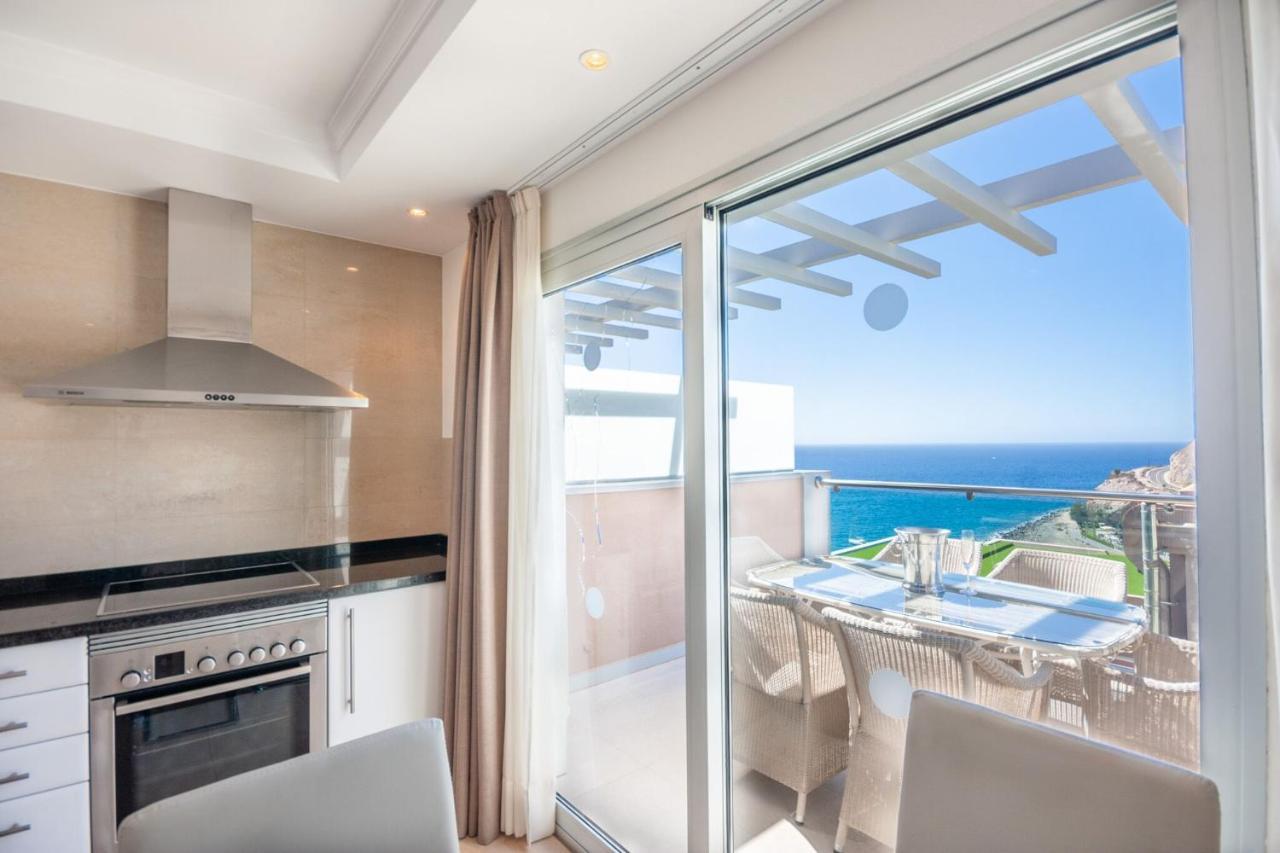Luxury Penthouse, Panoramic Sea View Appartement Mogán Buitenkant foto
