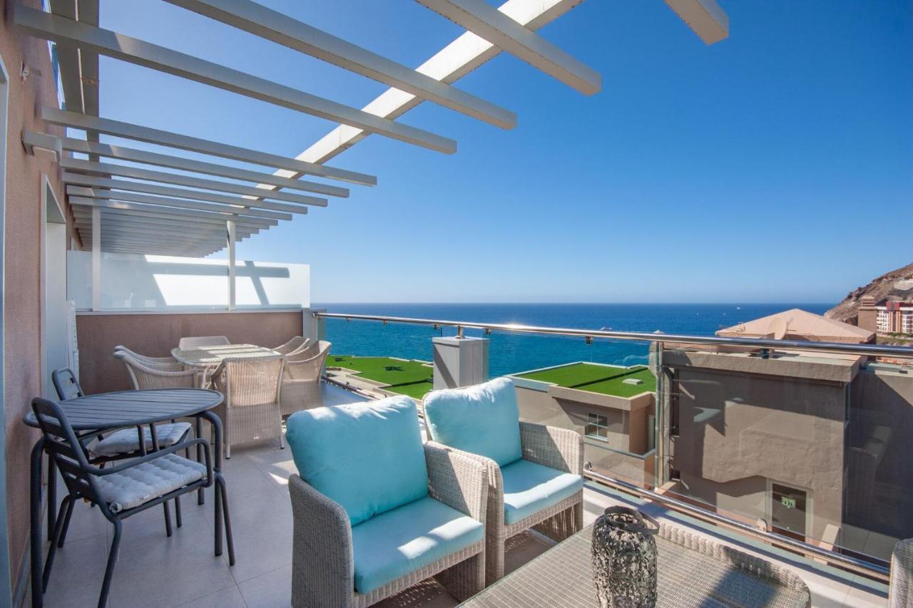 Luxury Penthouse, Panoramic Sea View Appartement Mogán Buitenkant foto
